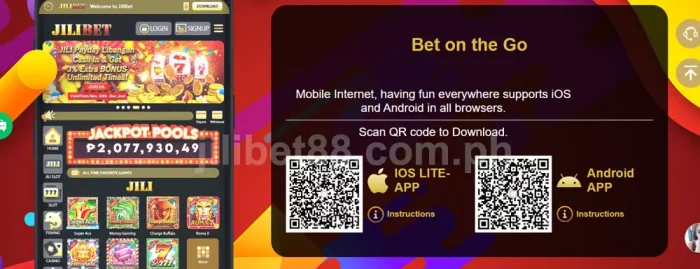 Register & Play Anywhere with the JILIbet App